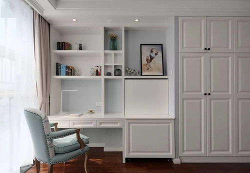 50㎡美式浪漫一居,溫馨舒適優雅華麗,開放式空間功能真全,佩服 裝修